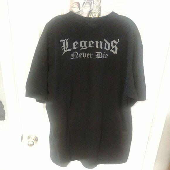 RARE VTG Shaka Wear Hip Hop Legends T Shirt Size 2XL Biggie Smalls Eazy E Tupac - Picture 5 of 10